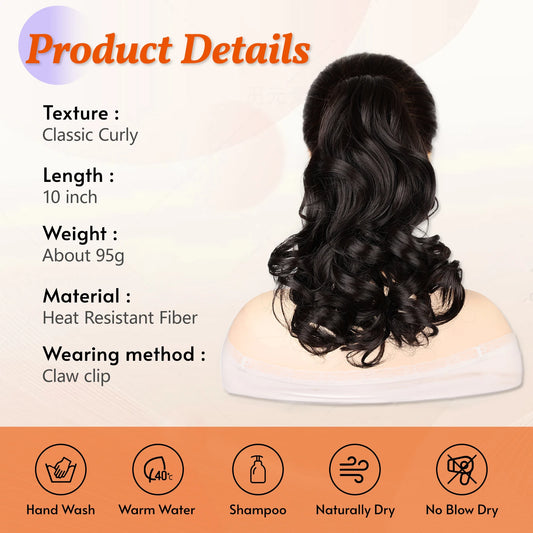 CurlCrown™ Ponytail