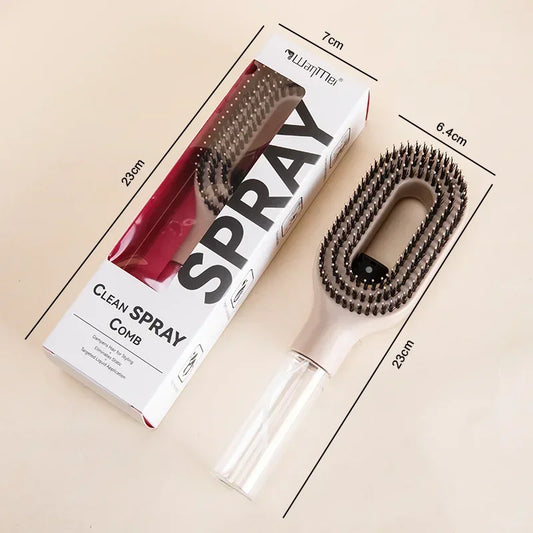 MistGlide™ 2-in-1 Spray Brush