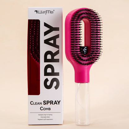 MistGlide™ 2-in-1 Spray Brush