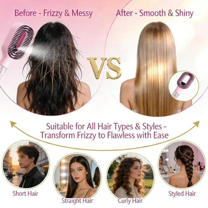 MistGlide™ 2-in-1 Spray Brush