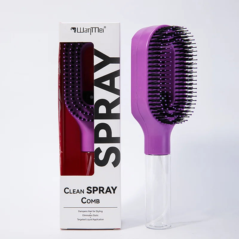 MistGlide™ 2-in-1 Spray Brush