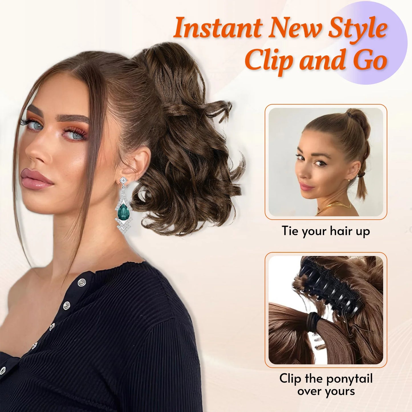 CurlCrown™ Ponytail