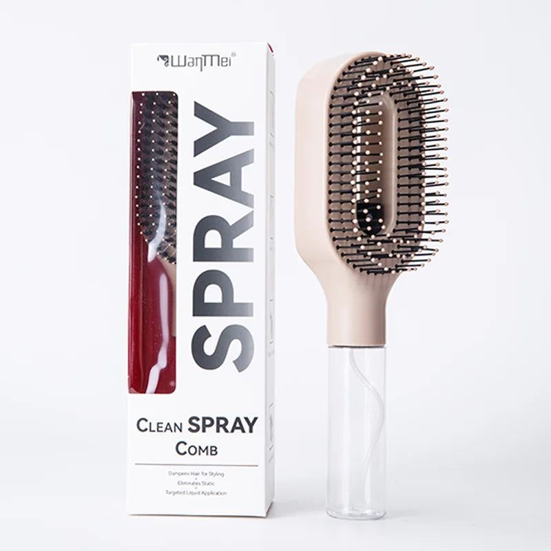 MistGlide™ 2-in-1 Spray Brush