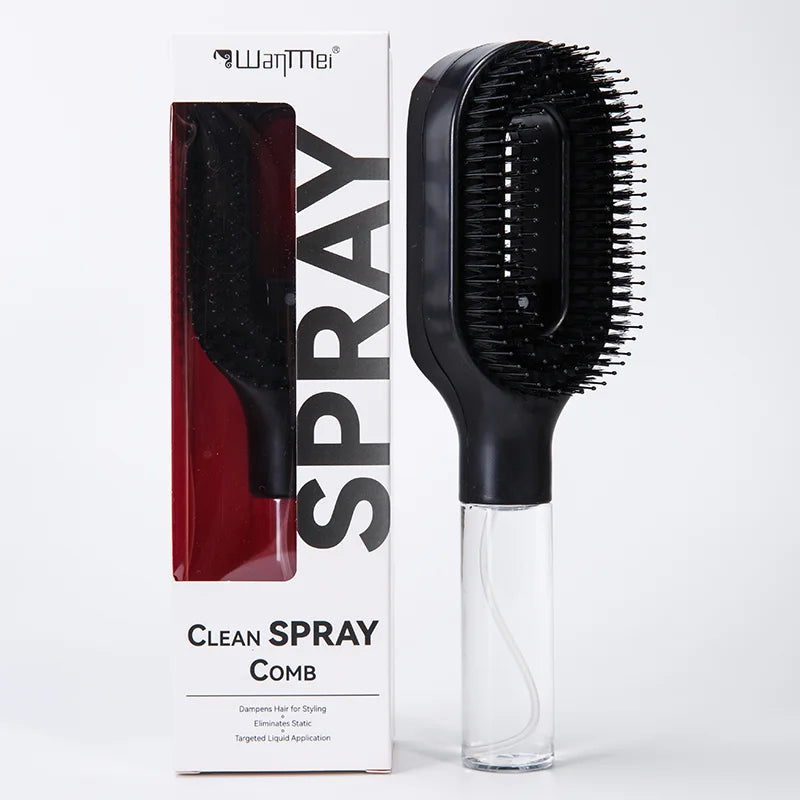 MistGlide™ 2-in-1 Spray Brush