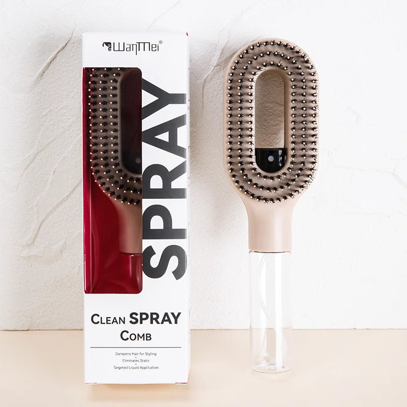 MistGlide™ 2-in-1 Spray Brush