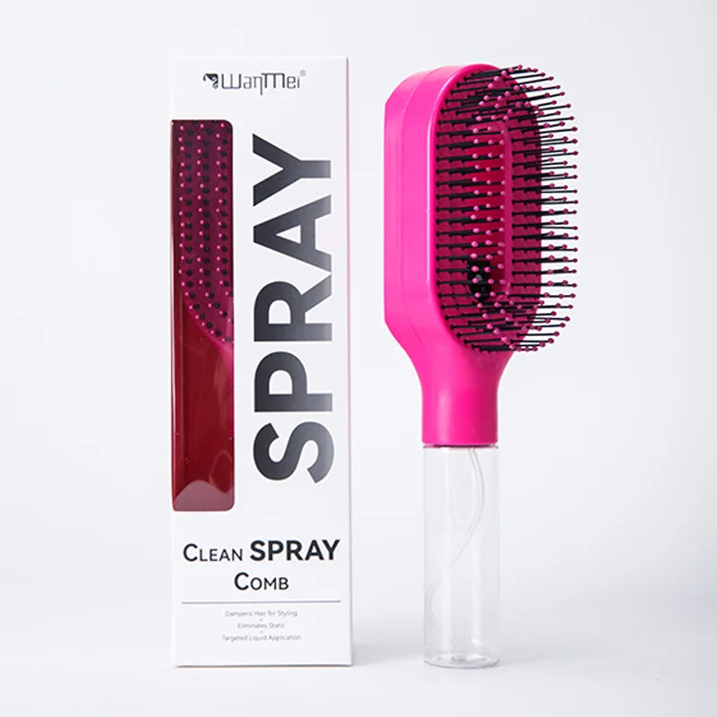 MistGlide™ 2-in-1 Spray Brush