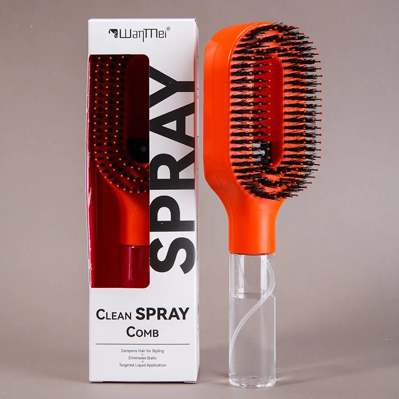 MistGlide™ 2-in-1 Spray Brush