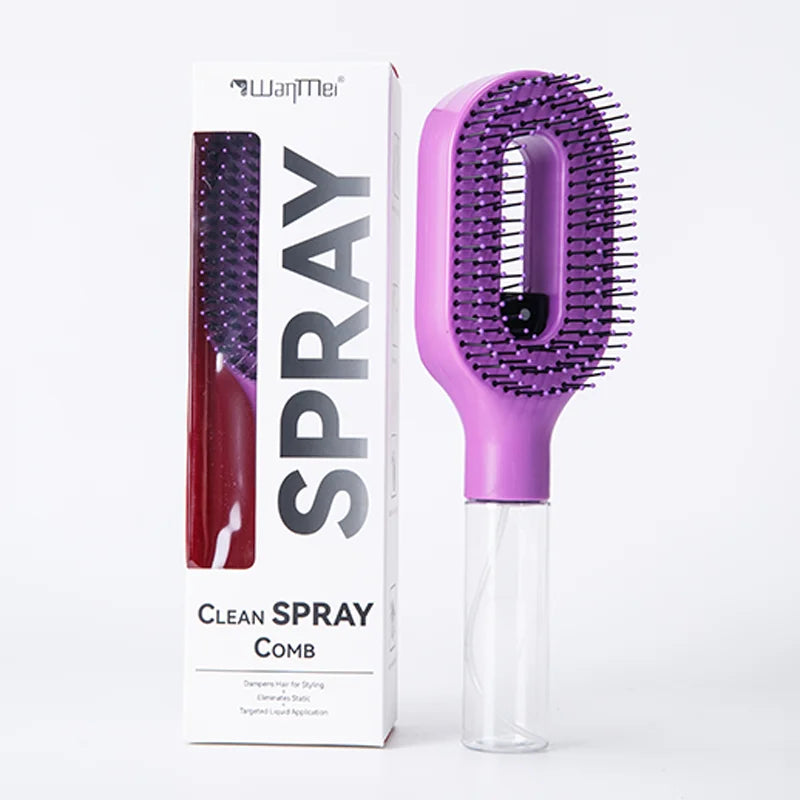 MistGlide™ 2-in-1 Spray Brush